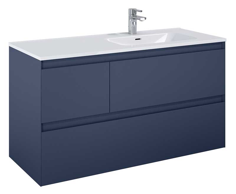 Elita Split Forest Green Matt Szafka Pod Umywalkę 120 cm Lewa (169021)