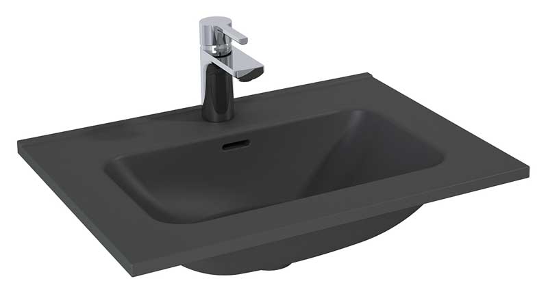 Elita Umywalka Ceramiczna Skappa CERAM ANTHRACITE MATT 60 cm (146061)