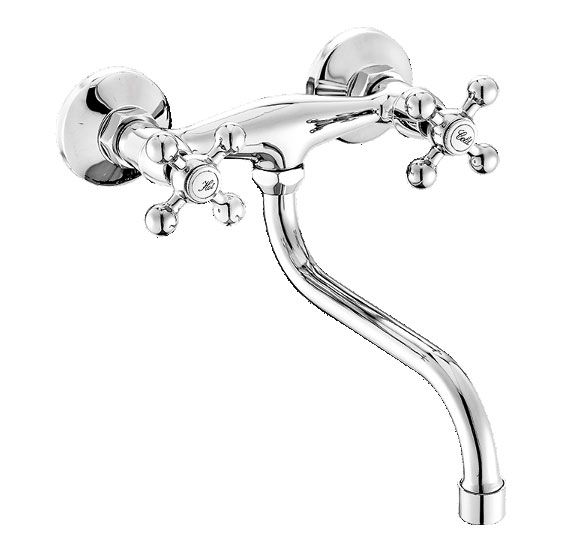 kuchinox stilo bateria zlewozmywakowa ścienna chrom (BKI 080D)