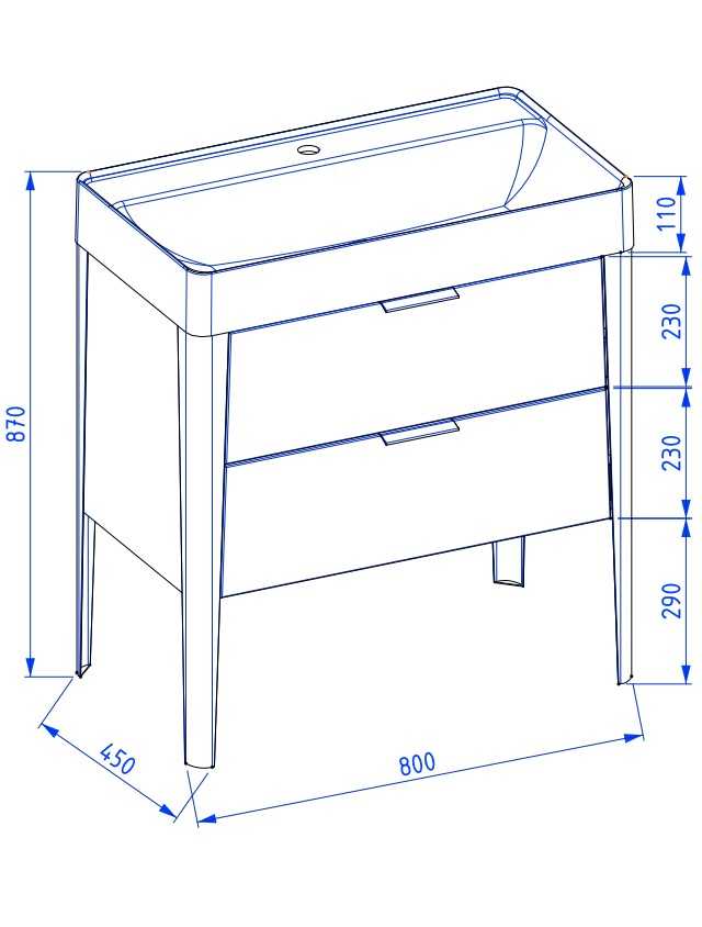 Szafka podumywalkowa 60 cm
