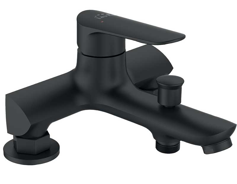 Laveo Appia Bateria Wannowa Stojąca Bez Zestawu Natryskowego (BLP_715D)