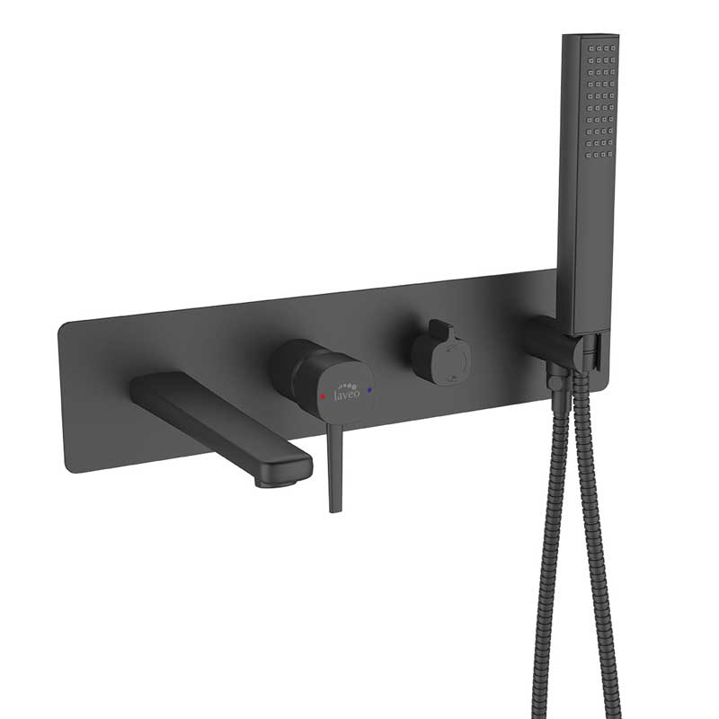 Laveo Plato bateria wannowa stojąca 3-otworowa (BAP_013D)