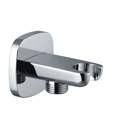 Omnires Hudson Przyłącze Kątowe Mosiężne Z Uchwytem Na Rączkę Prysznicową (8879CR)