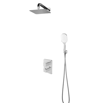 Omnires Parma Kompletny Łazienkowy System Podtynkowy (SYSPM11CR)