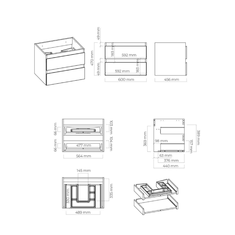 Szafka podumywalkowa oltens