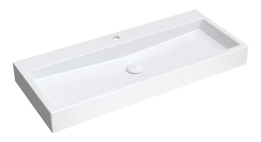 Omnires Parma Umywalka nablatowa 50 x 35 cm biały połysk (PARMAUNBP)