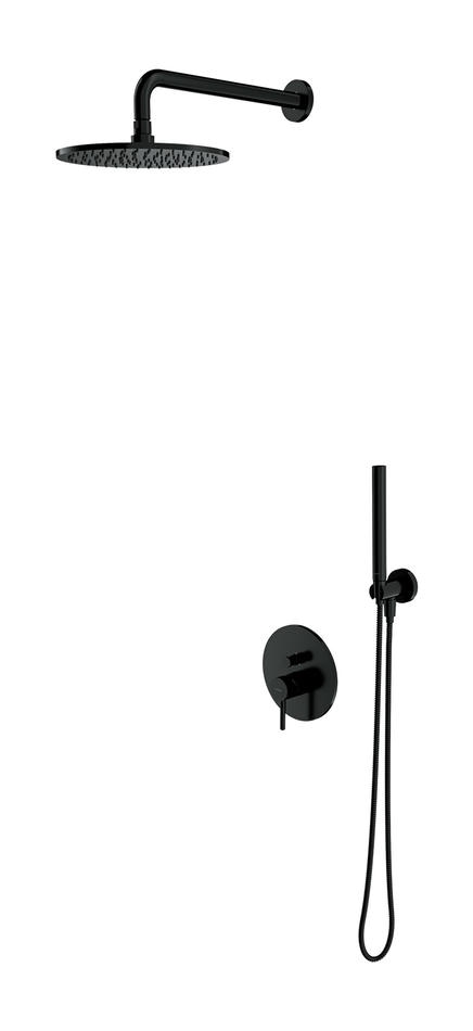 Omnires Y Termostatyczny system prysznicowy natynkowy (SYSY18BL)