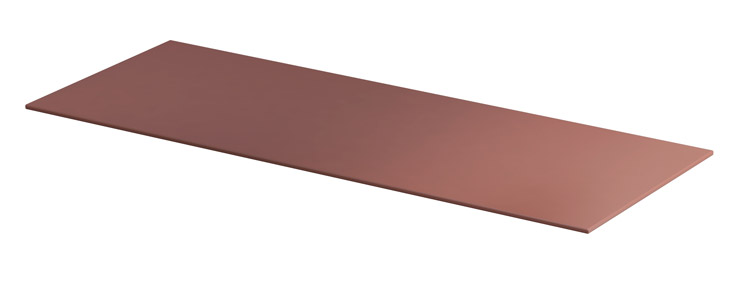 Oristo Blat Uniwersalny Ceglany mat 120 cm (OR00-BU-120-19)