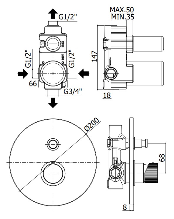 rysunek techniczny