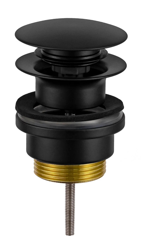 Paffoni Korek uniwersalny click clack czarny mat (ZSCA050NO)