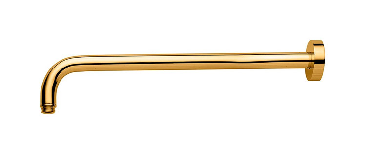 Paffoni Ramię Ścienne L-400MM złoty błyszczący (ZSOF034HG)