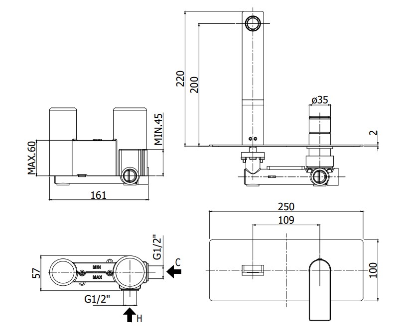 rysunek techniczny
