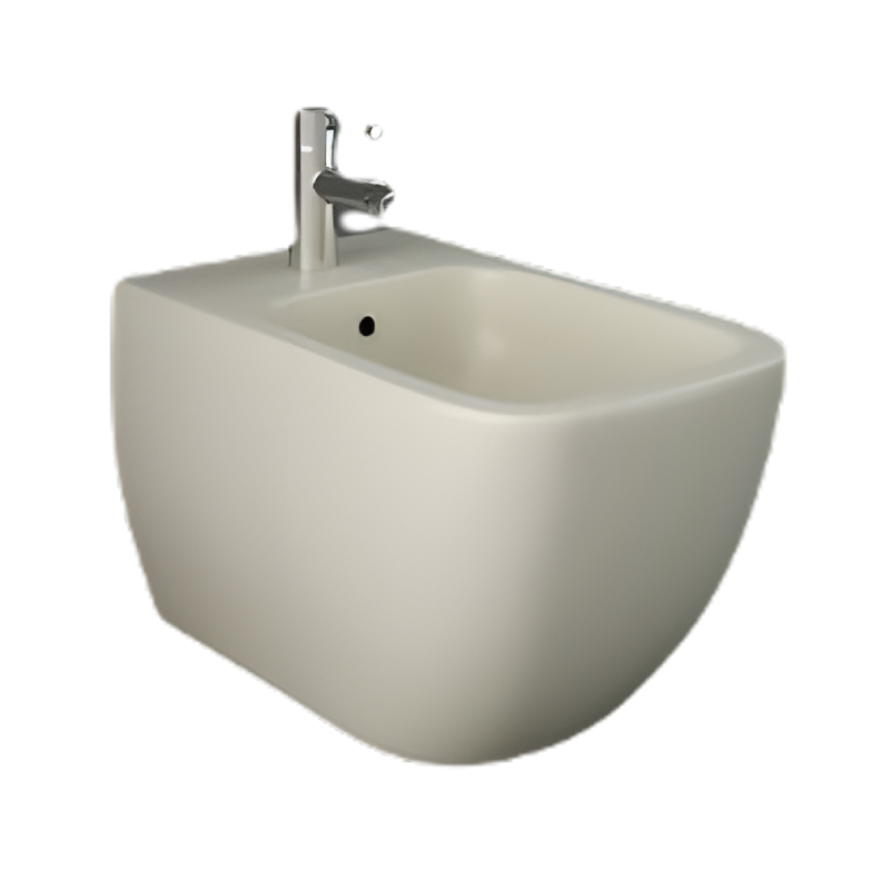 Rak Ceramics Metropolitan Bidet Podwieszany 52,5x33,7 cm Biały Połysk (MP07AWHA)