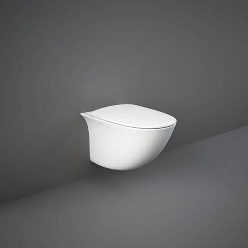 Rak Ceramics Sensation Zestaw Miska WC Podwieszana Rimless 52 cm + Deska (SENS1SET)