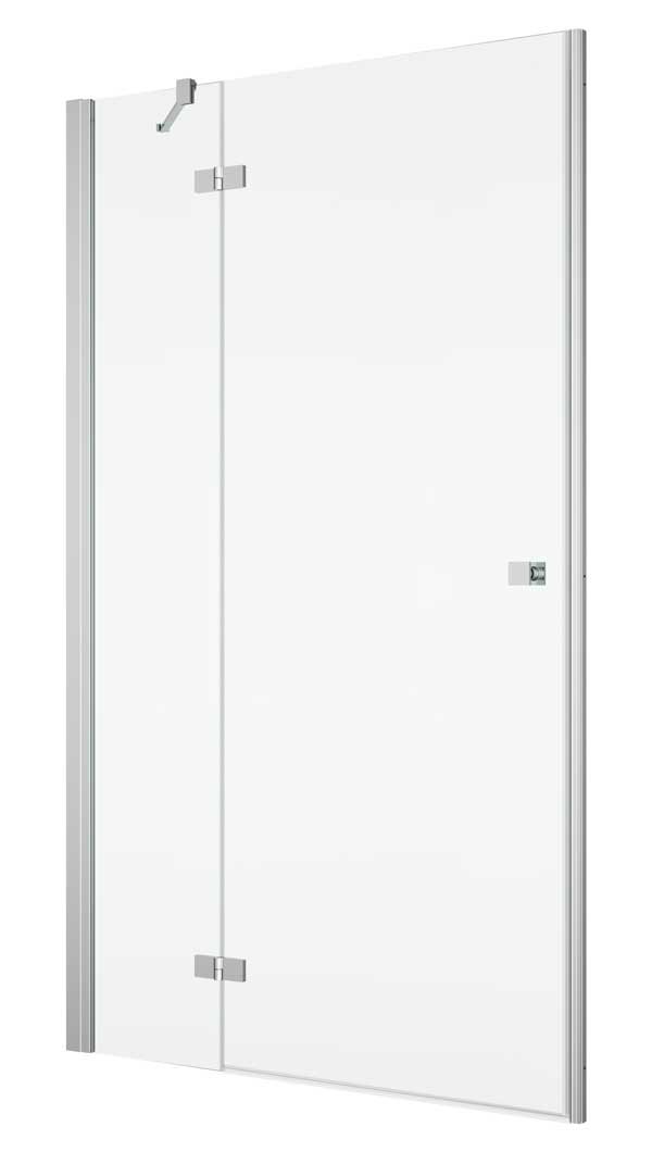 SanSwiss ANNEA Drzwi Lewe Jednoczęściowe Ze Ścianką Stałą W Linii 120x200 cm (AN13G12005007)