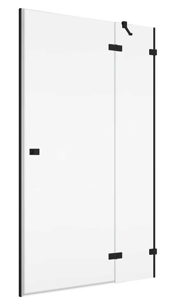 SanSwiss ANNEA Drzwi Prawe Jednoczęściowe Ze Ścianką Stałą W Linii Bez Profilu 110x200 cm (AN13WD11000607)