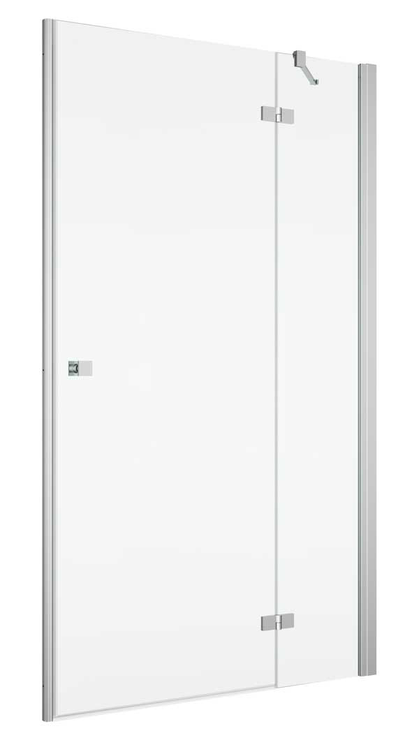 SanSwiss ANNEA Drzwi Prawe Jednoczęściowe Ze Ścianką Stałą W Linii 800x200 cm (AN13)