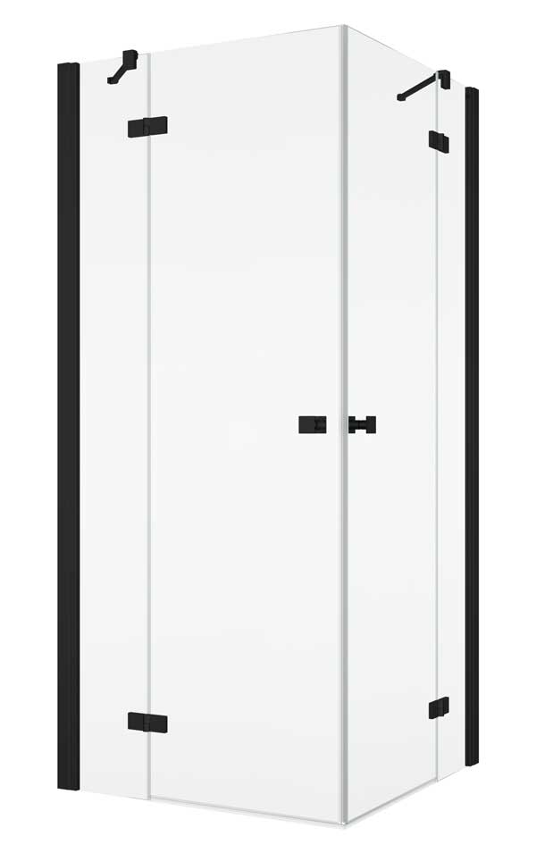 SanSwiss ANNEA Drzwi Prawe Jednoczęściowe Ze Ścianką Stałą W Linii 100x200 cm (AN13)