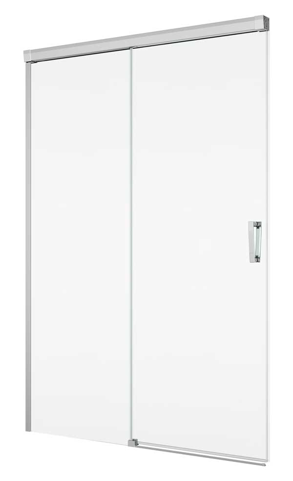 SanSwiss Cadura CAS2 Drzwi Prysznicowe Lewe NA WYMIAR (140-200 cm) Szkło Przezroczyste (CAS2GSM25007)