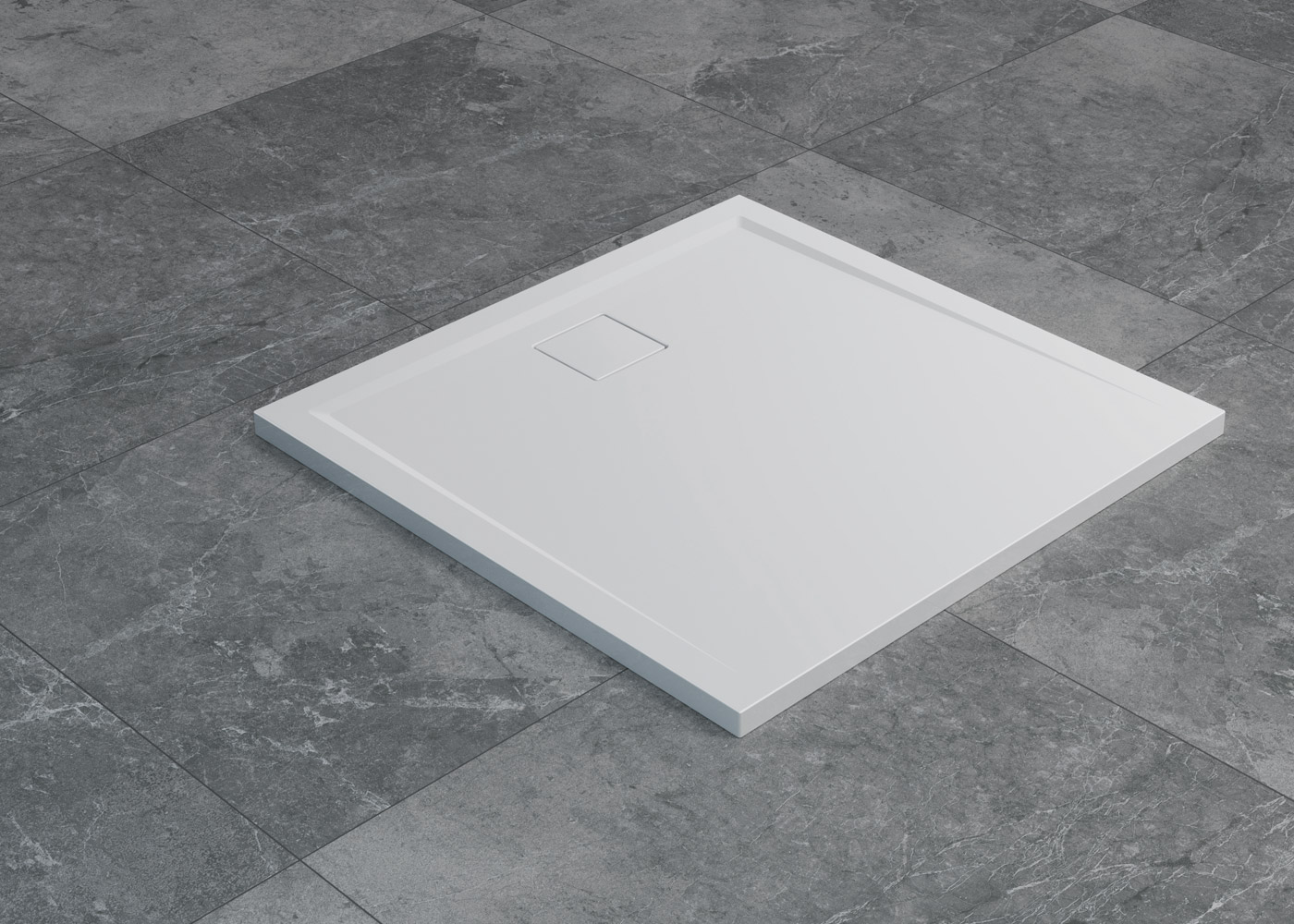 SanSwiss Livada Brodzik konglomeratowy kwadratowa W20Q 100x100 (W20Q10004)