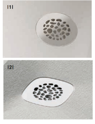 Dwustronna pokrywa syfonu brodzika AIR