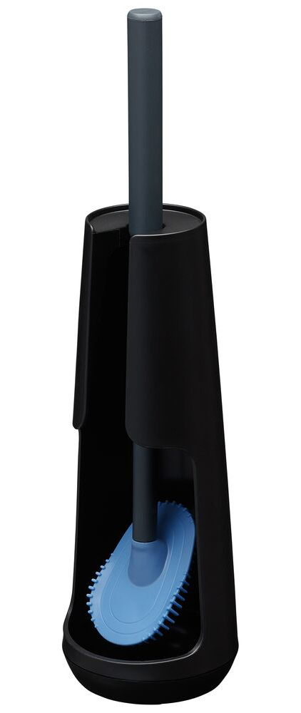 Tiger Tess Pojemnik na szczotkę toaletowa wolnostojący z elastyczną szczotką Swoop® Czarny / Antracyt (1329320746)
