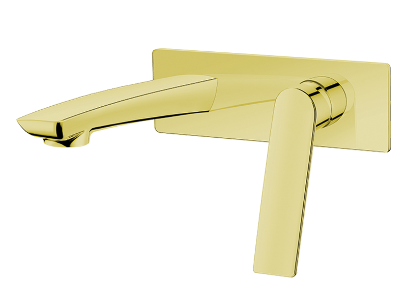 Vedo Desso VBD4012/ZL Bateria umywalkowa ścienna złota