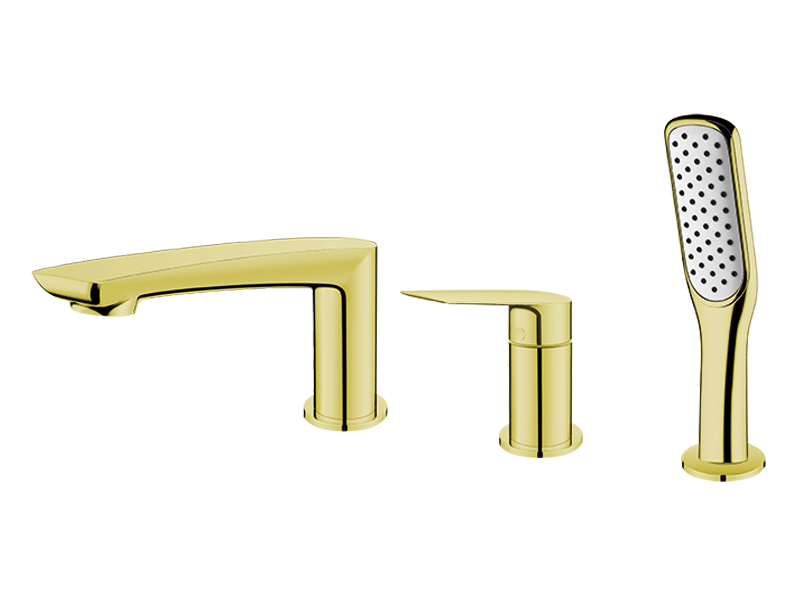 Vedo Desso Oro Bateria Wannowa 3-Otworowa Złota VBD4030/ZL