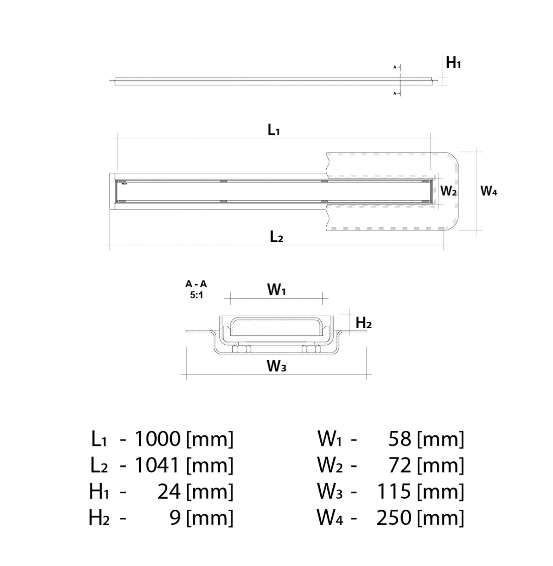 wiper rysunek tehcniczny