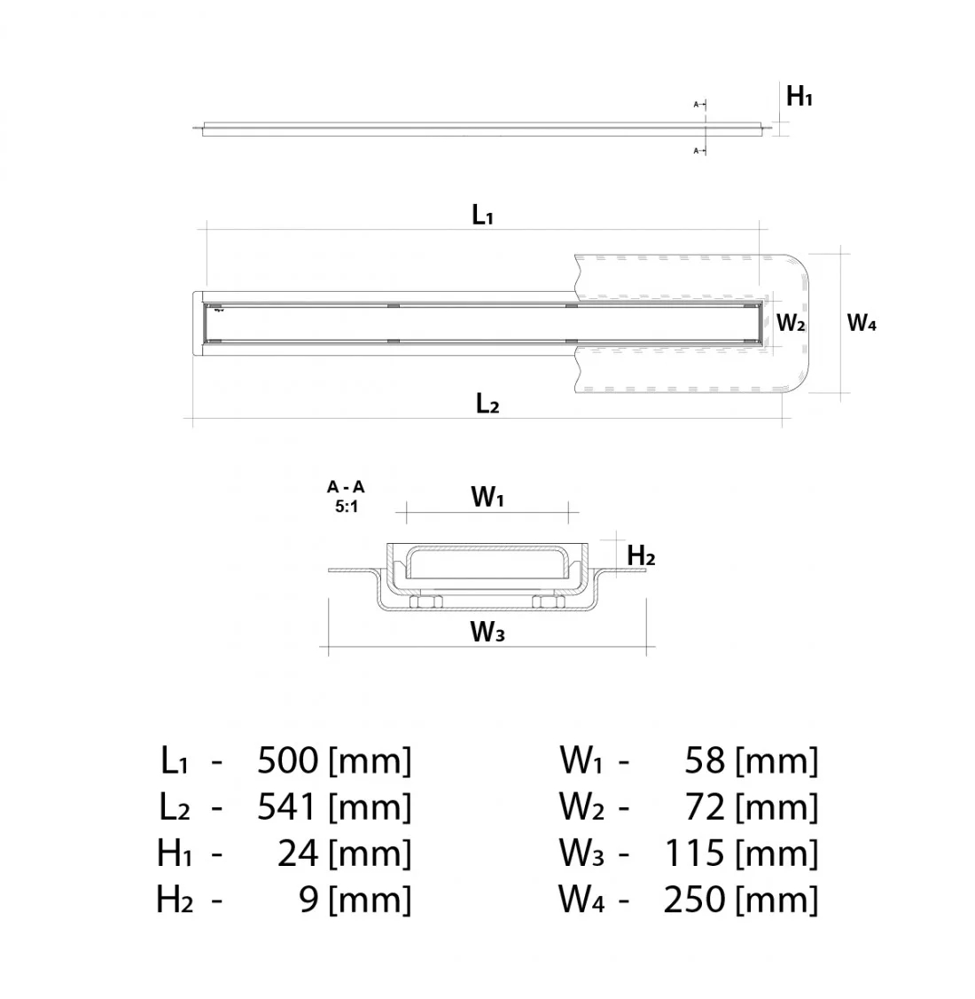 wiper rysunek tehcniczny
