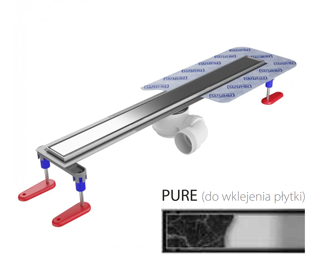 Wiper new elite - odpływ liniowy