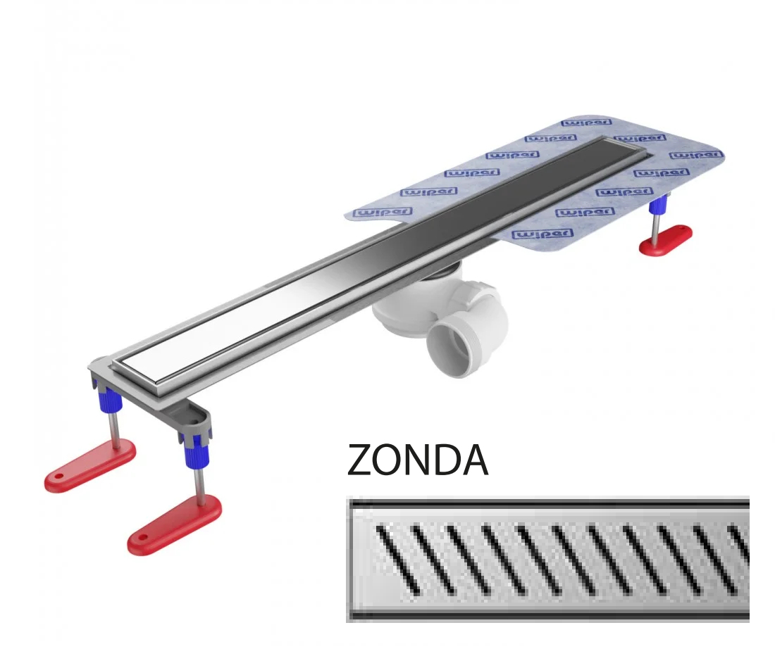 Wiper new elite - odpływ liniowy