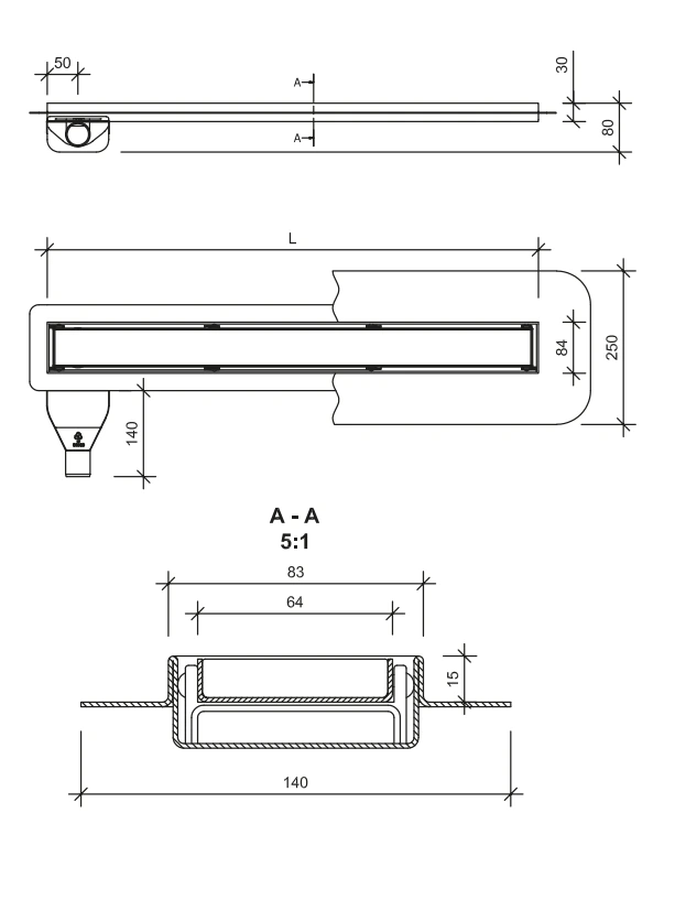 wiper rysunek tehcniczny