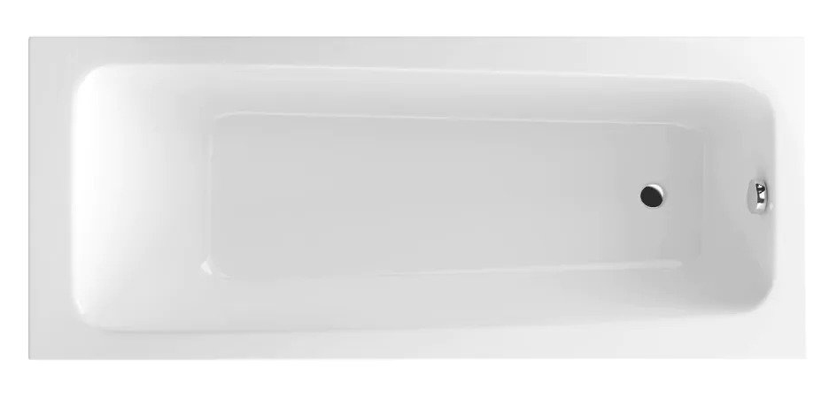 Excellent Ava Wanna Prostokątna 150x70 biała (WAEX.AVA15WH)