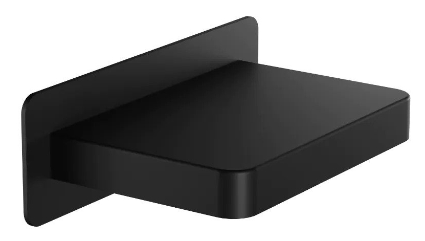 Excellent Krotos wylewka prysznicowo-wannowa kaskadowa, czarny (AREX.8025BL)