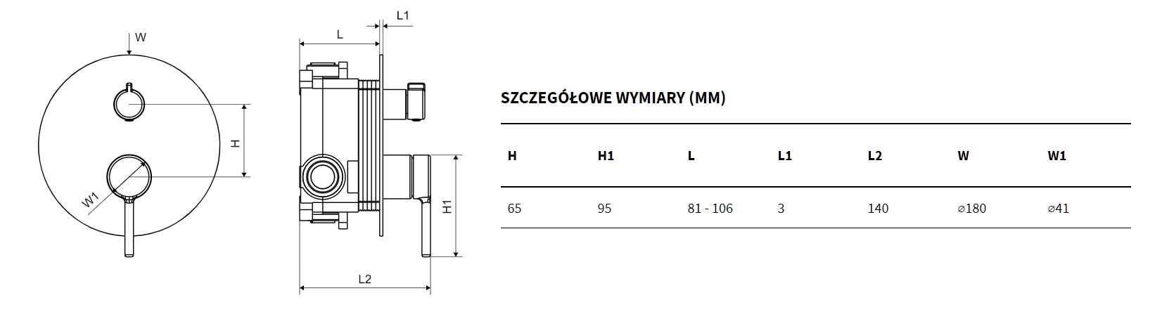 rys techniczny