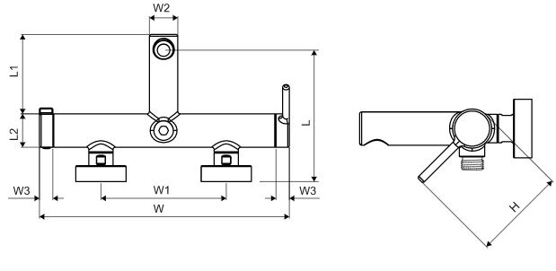 rys techniczny tabela