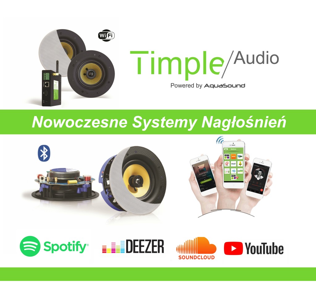 Timple Audio - Nagłośnienie Bluetooth & Wi-Fi
