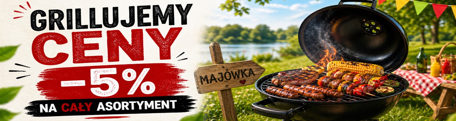 Majówkowa promocja - 5%